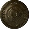 Ekena Millwork Athens Ceiling Medallion (Fits Canopies up to 3 5/8"), Hand-Painted Green Gold, 26 1/4"OD x 3 1/4"P CM27ATGGS - alternate 1